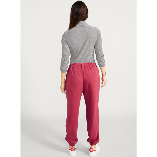 The Women's Out-the-Door Jogger, Raspberry - Sweatpants - 5