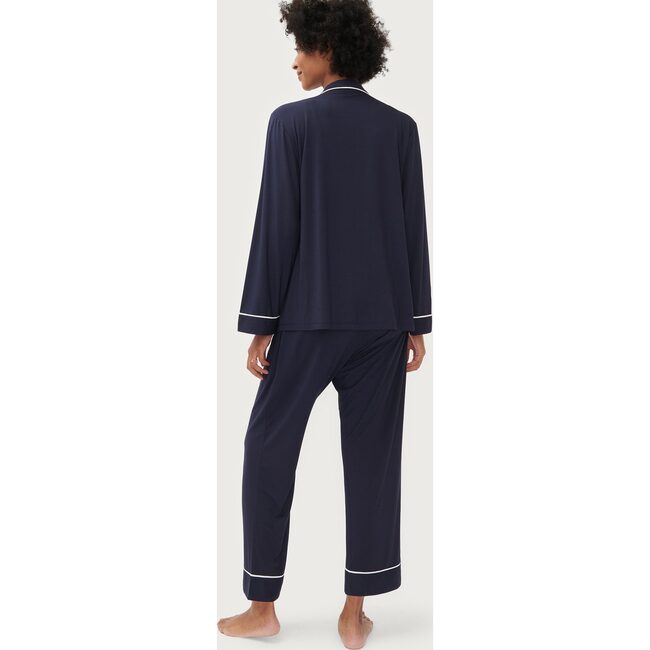 The Women's New Mama Sleep Bundle, Luxe Navy - Pajamas - 5
