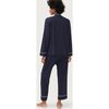 The Women's New Mama Sleep Bundle, Luxe Navy - Pajamas - 5 - thumbnail