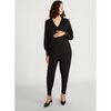 The Women's Uptown Jersey Jumpsuit, Black - Rompers - 5