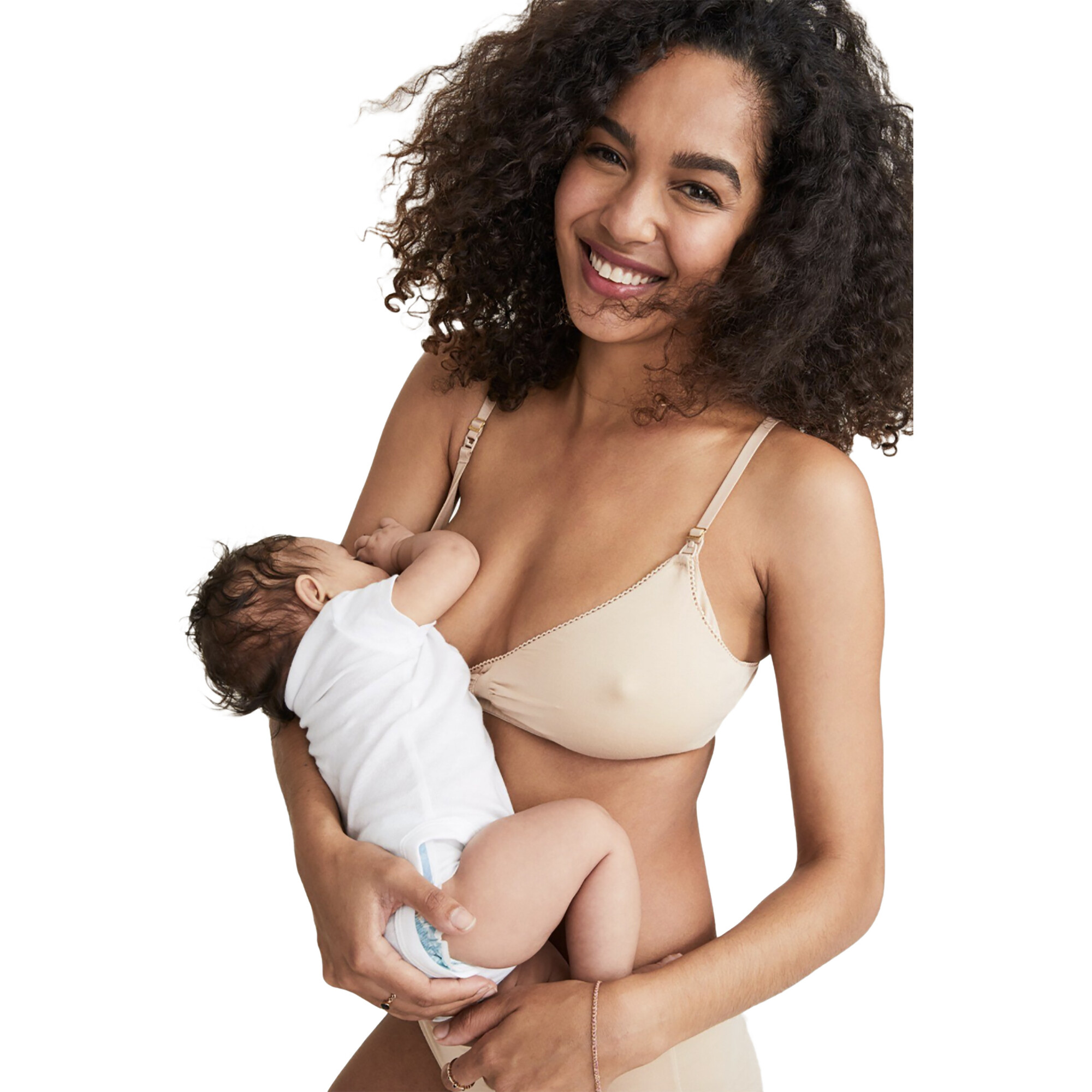  BETH'S MARKET PLACE Nursing Bras for Breastfeeding, Seamless  Comfort Clip Down Pregnancy & Maternity Bra for Women, Adjustable and Fits  to The Body's Contour, Everyday T-Shirt Bra Underwear