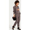 The Women's Clara Shirt, Warm Grey - Blouses - 2