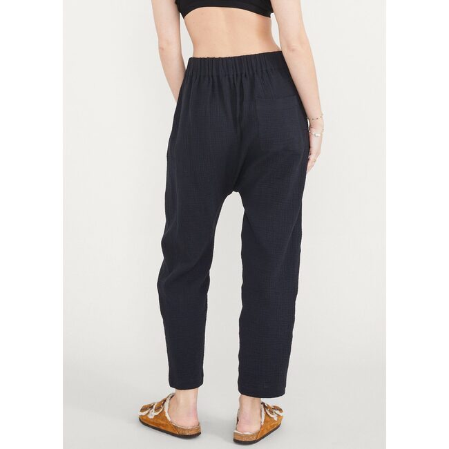 The Women's Softest Gauze Nesting Pant, Black - Loungewear - 5