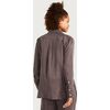 The Women's Clara Shirt, Warm Grey - Blouses - 4 - thumbnail