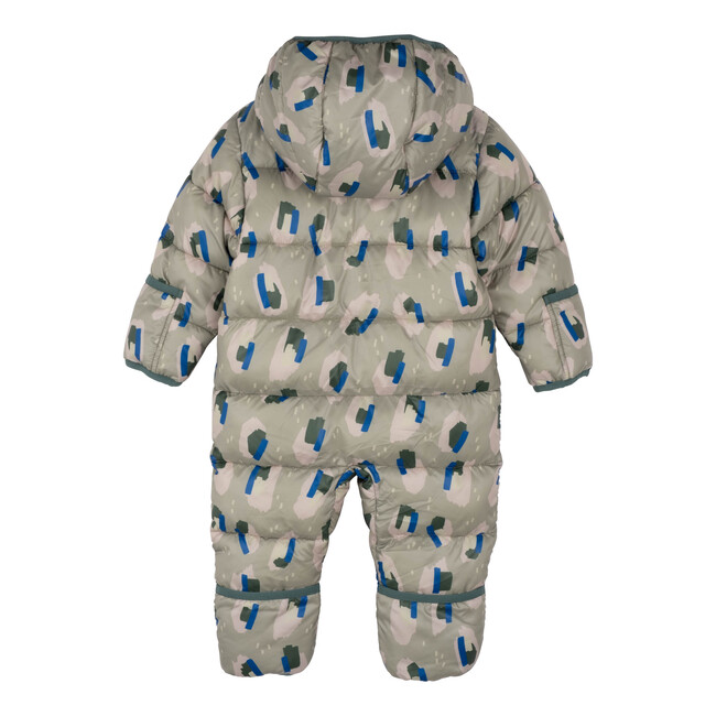 Baby Lou Puffer One Piece, Green Camo