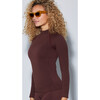 Women's Johnson Top, Espresso - Tees - 2