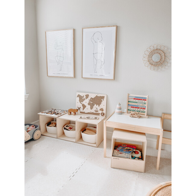 Cube Seat, Natural - Storage - 3