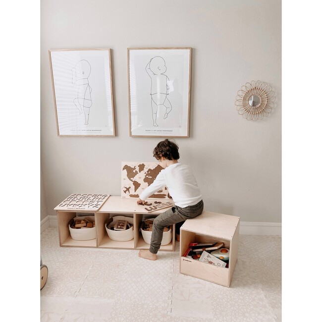 Cube Seat, Natural - Storage - 4