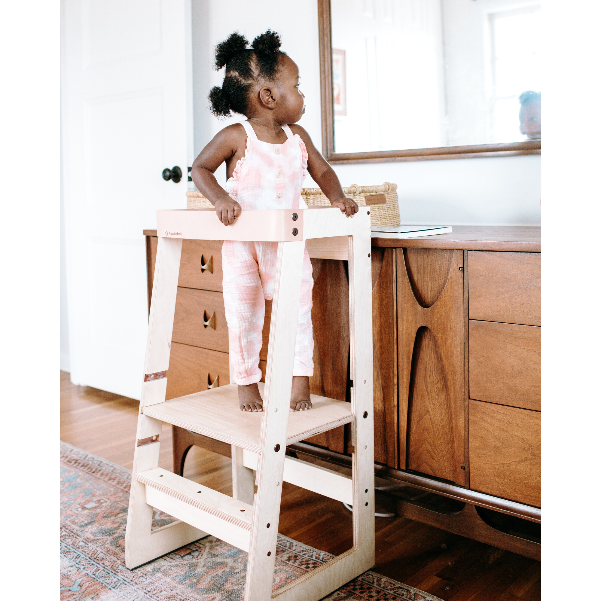 Toddler Tower, Natural - Franklin & Emily Kids Seating
