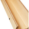 Wall Shelf, Natural - Wall Hooks - 6