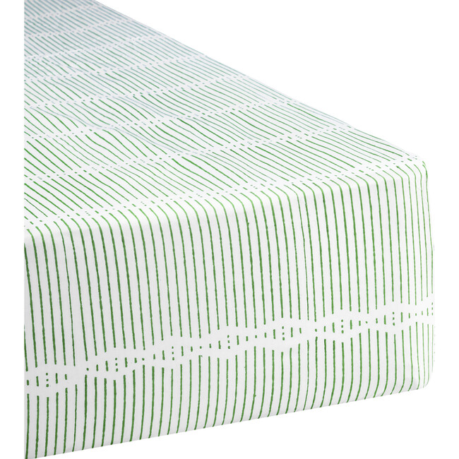 Aveline Fitted Sheet, Mint Green