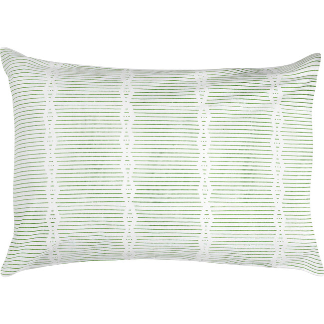 Set of 2 Aveline Standard Pillow Shams, Mint Green