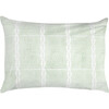 Set of 2 Aveline Standard Pillow Shams, Mint Green - Sheets - 1 - thumbnail