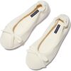 Women's Ballet Slipper, Ivory - Slippers - 1 - thumbnail