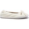 Women's Ballet Slipper, Ivory - Slippers - 2