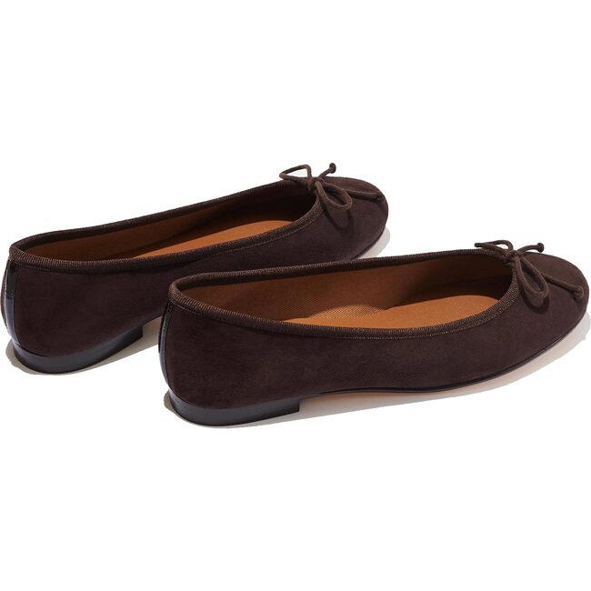 Women's Demi, Chocolate Suede - Flats - 5