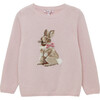 Bunny Jumper, Pale Pink - Jumpers - 1 - thumbnail