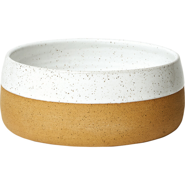 The Classic Bowl, White - Pet Bowls & Feeders - 1