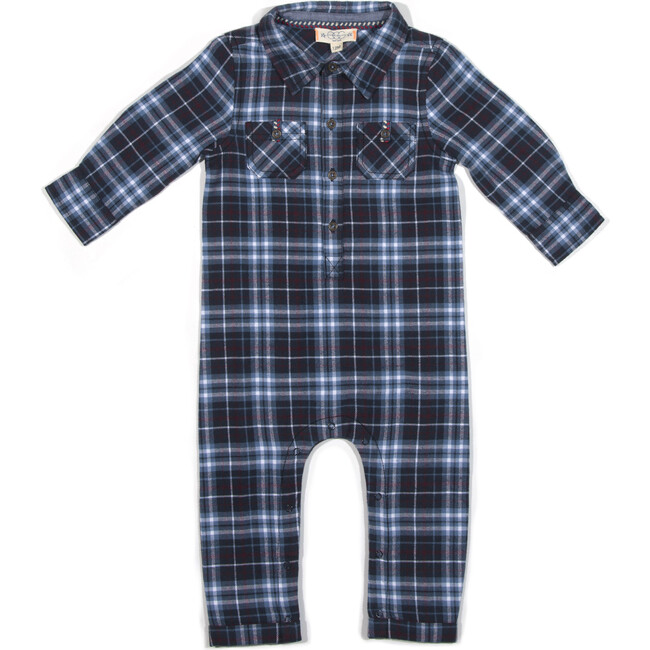 Jax Romper, Plaid - Rompers - 1