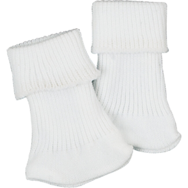 18" Doll, Ankle Socks, White