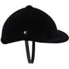 18" Doll, Velvet Riding Helmet, Black - Doll Accessories - 1 - thumbnail