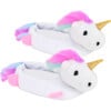 18" Doll, Unicorn Slippers, White - Doll Accessories - 2