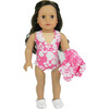 18" Doll, Polliwog Sandal, White - Doll Accessories - 2 - thumbnail