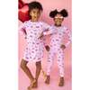 Sweet Hearts Pajamas, Pink - Pajamas - 3 - thumbnail