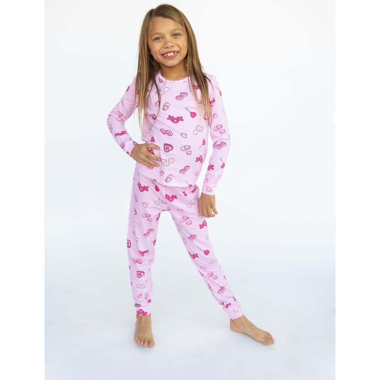 Love heart best sale sweets pyjamas