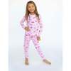 Sweet Hearts Pajamas, Pink - Pajamas - 4 - thumbnail