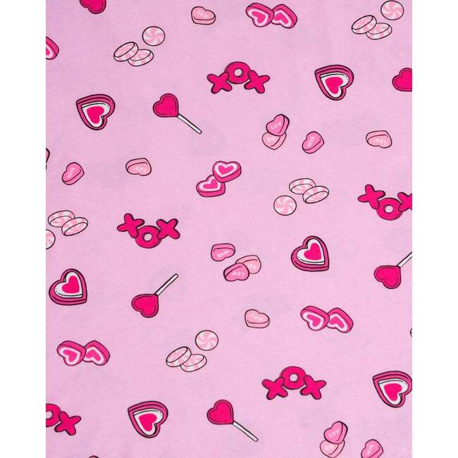 Sweet Hearts Pajamas, Pink - Pajamas - 5