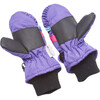 Mittens With Stainless Steel Connectors, Purple - Gloves - 4