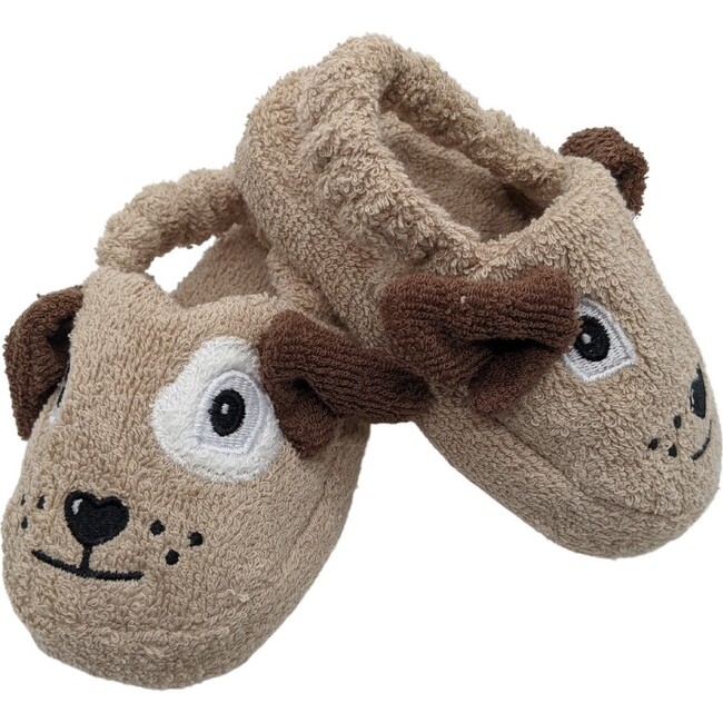 Dog Slippers, Brown - Slippers - 5