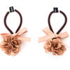 Zinnia Hairties, Brown - Hair Accessories - 1 - thumbnail