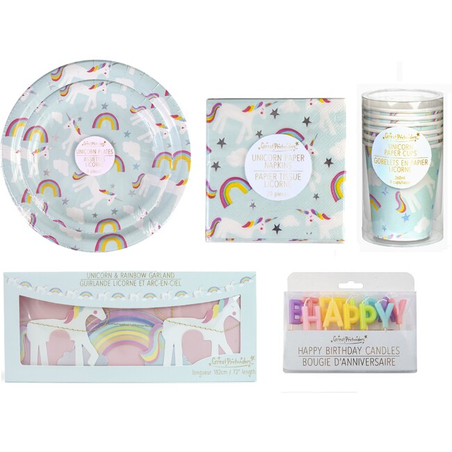 Magical Unicorn Birthday Party Bundle - Decorations - 1