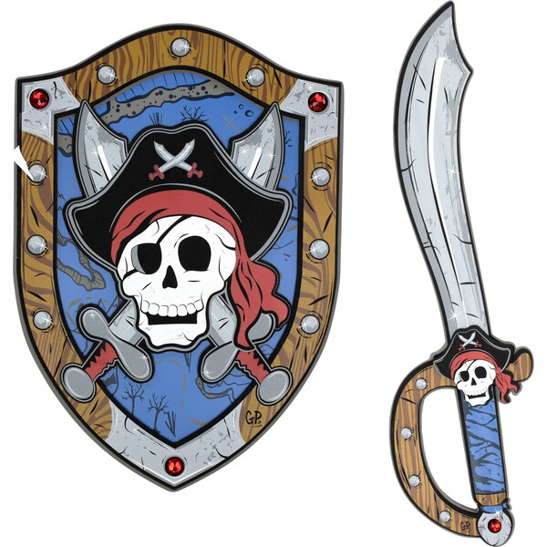 4 Piece Princess Unicorn Power EVA Sword Shield Bundle main image 1