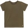 Bailey Short Sleeve Tee, Grey Green - Shirts - 1 - thumbnail