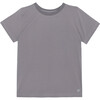 Bailey Short Sleeve Tee, Dusty Blue - Shirts - 1 - thumbnail