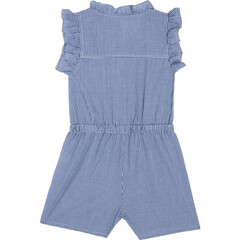 Mariella Romper, Mini Royal Gingham - Maison Me Rompers