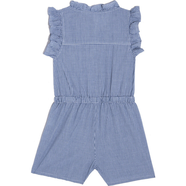 Mariella Romper, Mini Royal Gingham - Rompers - 2