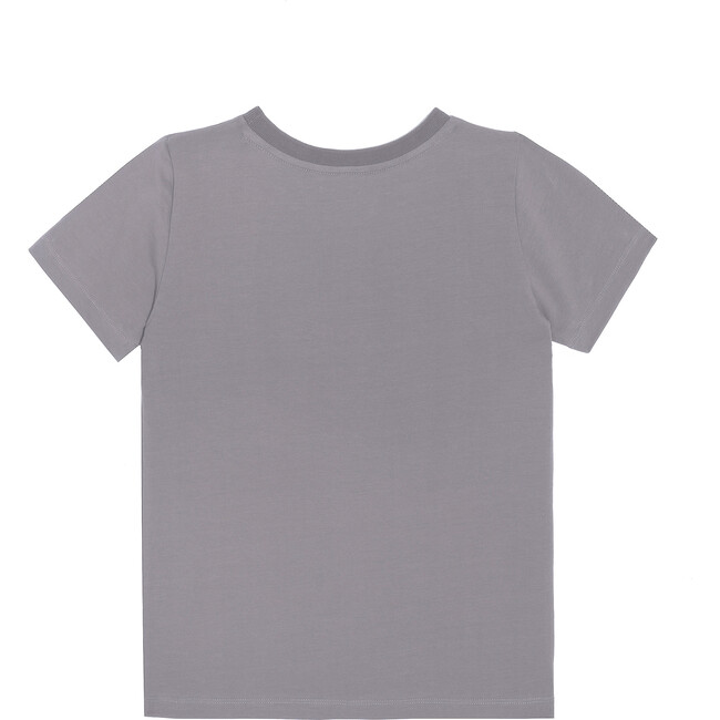 Bailey Short Sleeve Tee, Dusty Blue - Shirts - 2