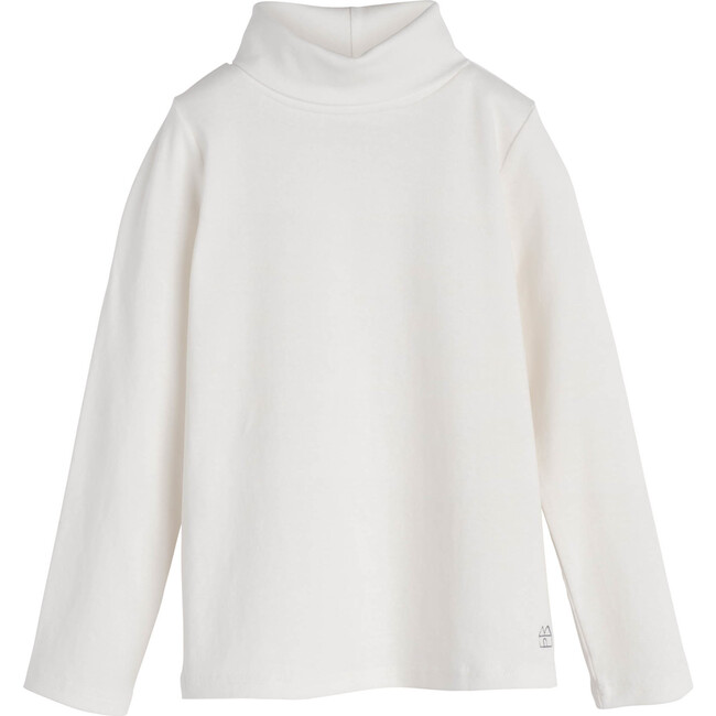 Kennedy Turtleneck, White - Shirts - 1