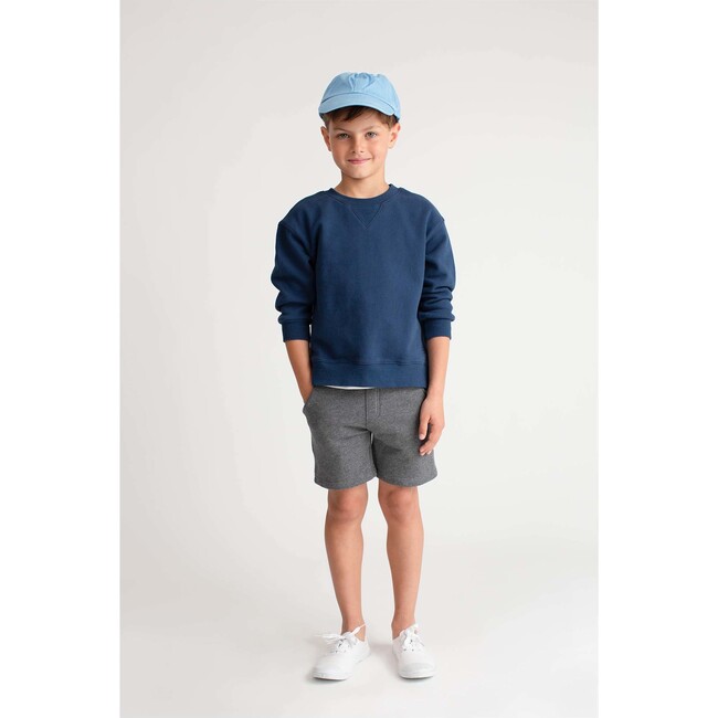 Morgan Sweatshirt, Navy - Sweatshirts - 3