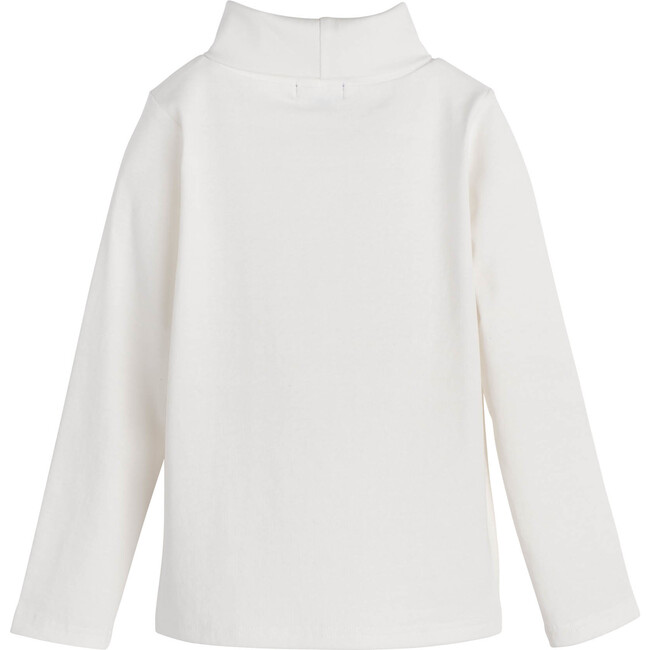 Kennedy Turtleneck, White - Shirts - 2
