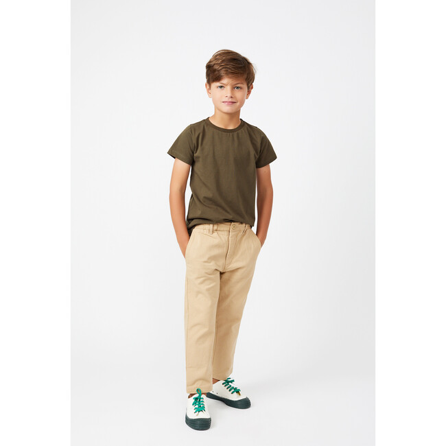 Bailey Short Sleeve Tee, Grey Green - Shirts - 3