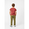 Bailey Short Sleeve Tee, Dusty Red - Shirts - 4
