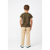 Bailey Short Sleeve Tee, Grey Green - Shirts - 4