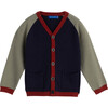 Crosby Colorblock Cardigan, Navy Multi - Cardigans - 1 - thumbnail