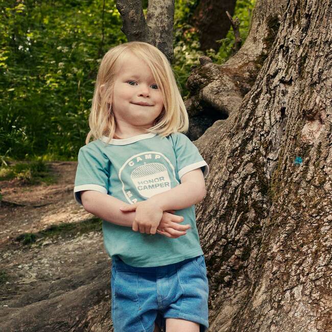 Honor Camper Tee, Sky Blue - Tees - 6