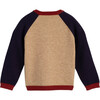 Crosby Colorblock Cardigan, Oatmeal Multi - Cardigans - 3